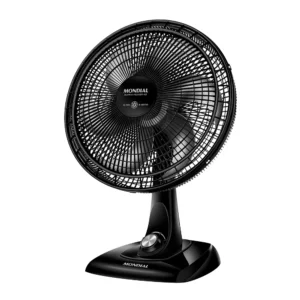 Ventilador de Mesa com 6 Pás Super Power Preto e Cinza 40CM 220V - VSP-40-B - Mondial