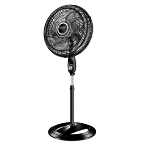 Ventilador Coluna com 8 Pás Preto e Cinza 40CM 220V - VTX-40C-8P - Mondial