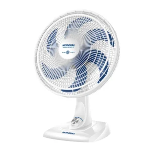 Ventilador de Mesa com 6 Pás Super Power Branco e Azul 40CM 220V - VSP-40-B - Mondial