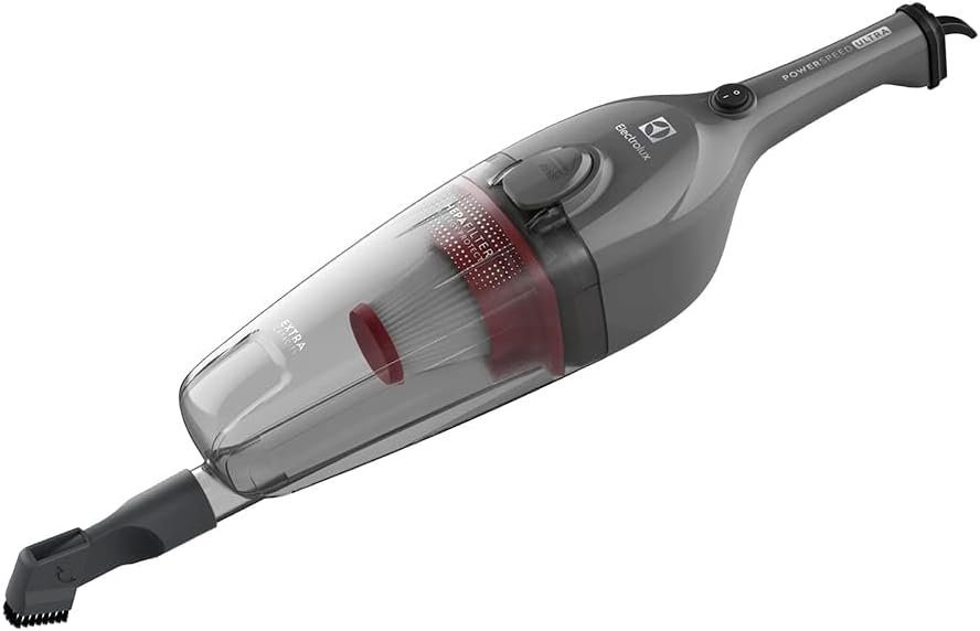 Aspirador pó vertical com fio portátil de mão 2 em 1 1450W cabo 6m capacidade 1,6L filtro HEPA Electrolux STK15 Bivolt