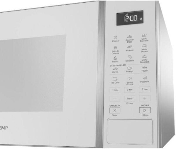 Micro-ondas Brastemp Branco 32 Litros com Menu Gourmet Bms46ab - Bivolt - Imagem 3