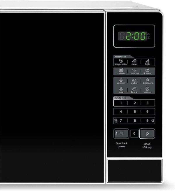 Microondas R1 BRANCO PORTA PRETA 20L MRAS21/MRAS22 - Imagem 4