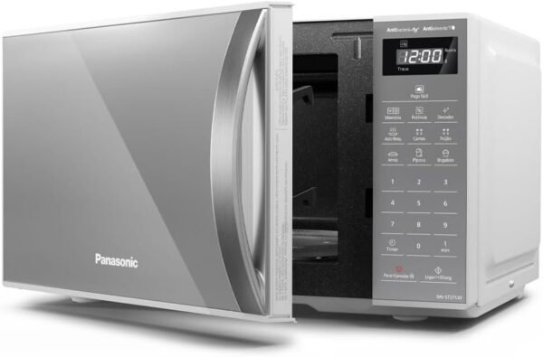 Micro-Ondas Panasonic 21LT NN-ST27LWRUN 700W Espelhada (AM) - Imagem 2
