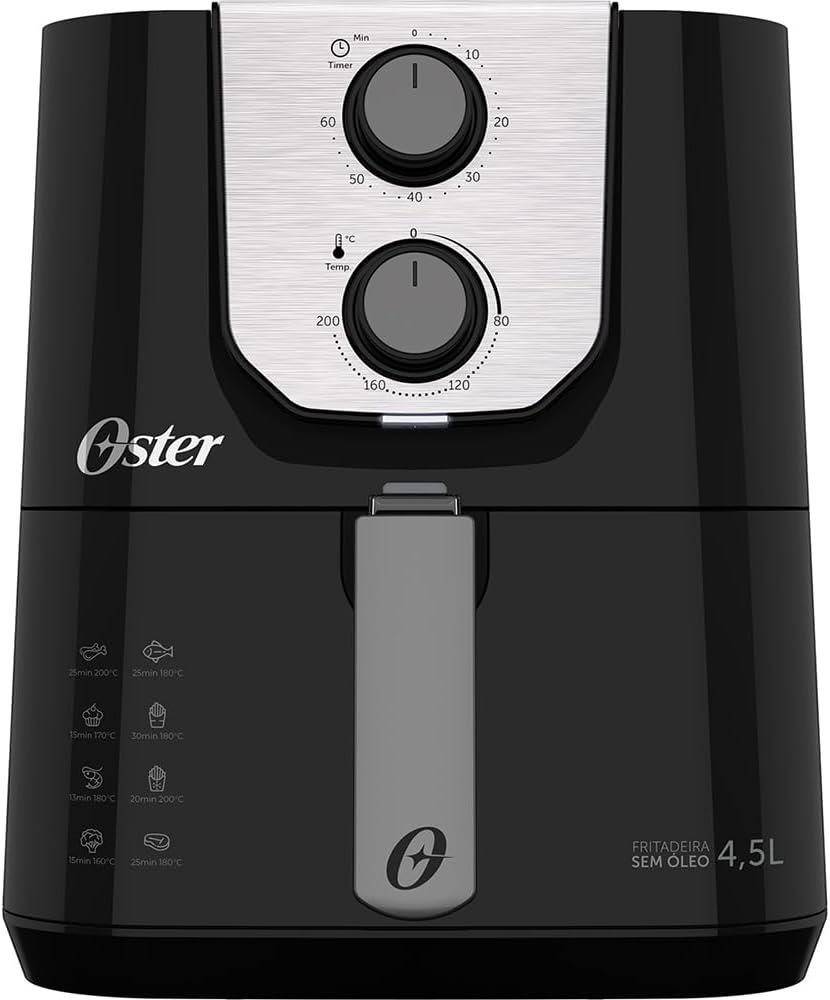Oster Fritadeira Black Perform 4,5L OFRT510-127