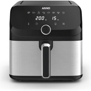 Fritadeira Sem Oleo Arno Air Fryer Mega Digital 7,5l 220v