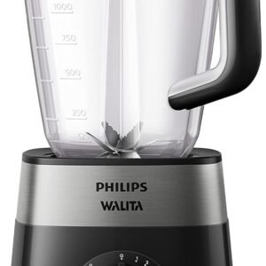 PHILIPS Liquidificador Série 5000, RI2242, Preto, 110v, Jarra Inquebrável, Walita