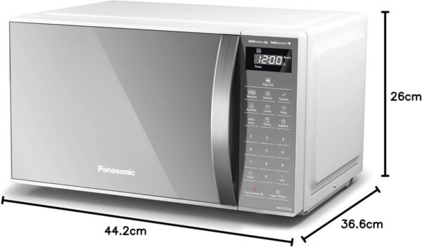 Micro-Ondas Panasonic 21LT NN-ST27LWRUN 700W Espelhada (AM) - Imagem 7
