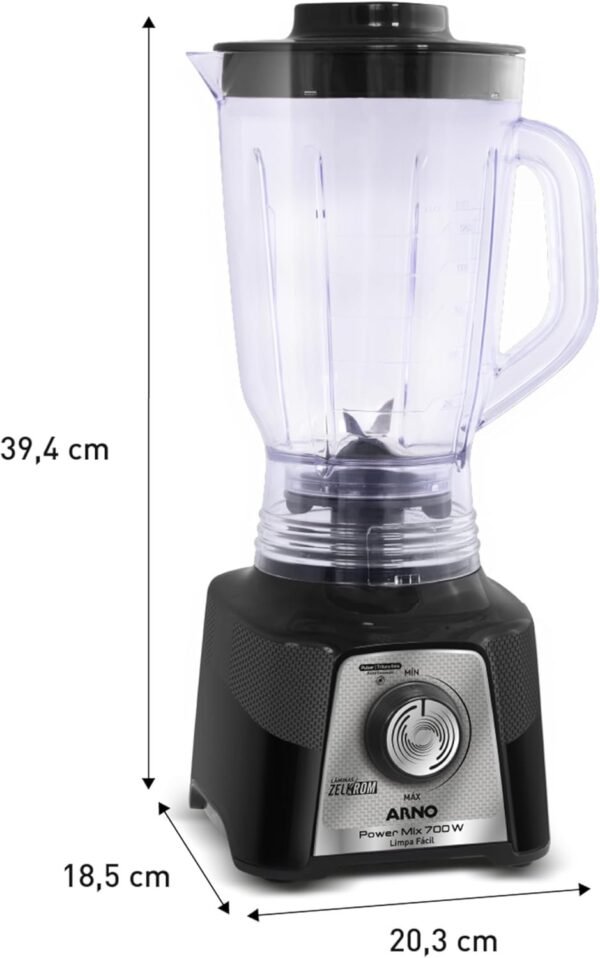 Liquidificador Power Mix Limpa Fácil 700W Comfort PT LQ35 127V - Imagem 2