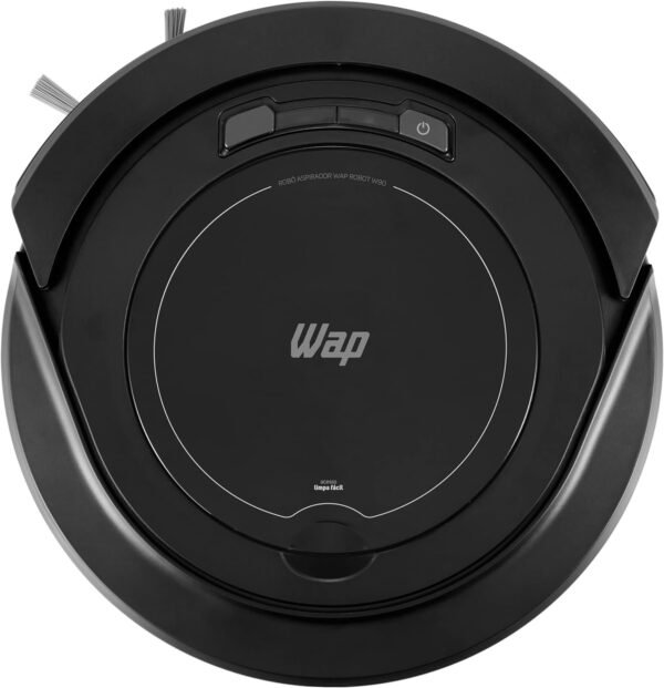 WAP Aspirador de Pó Robô ROBOT W90 3 em 1, Automático, 250ml, Sistema Antiqueda e Rodas Emborrachadas, 30W 3,6VDC Bivolt