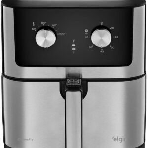 Air Fryer Elétrica Chrome Fry Inox Elgin 8L 1900W 110V