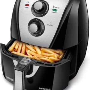 Fritadeira Sem Óleo Air Fryer 4L, Mondial, Preto/Inox, 1500W, 220V - AFN-40-BI
