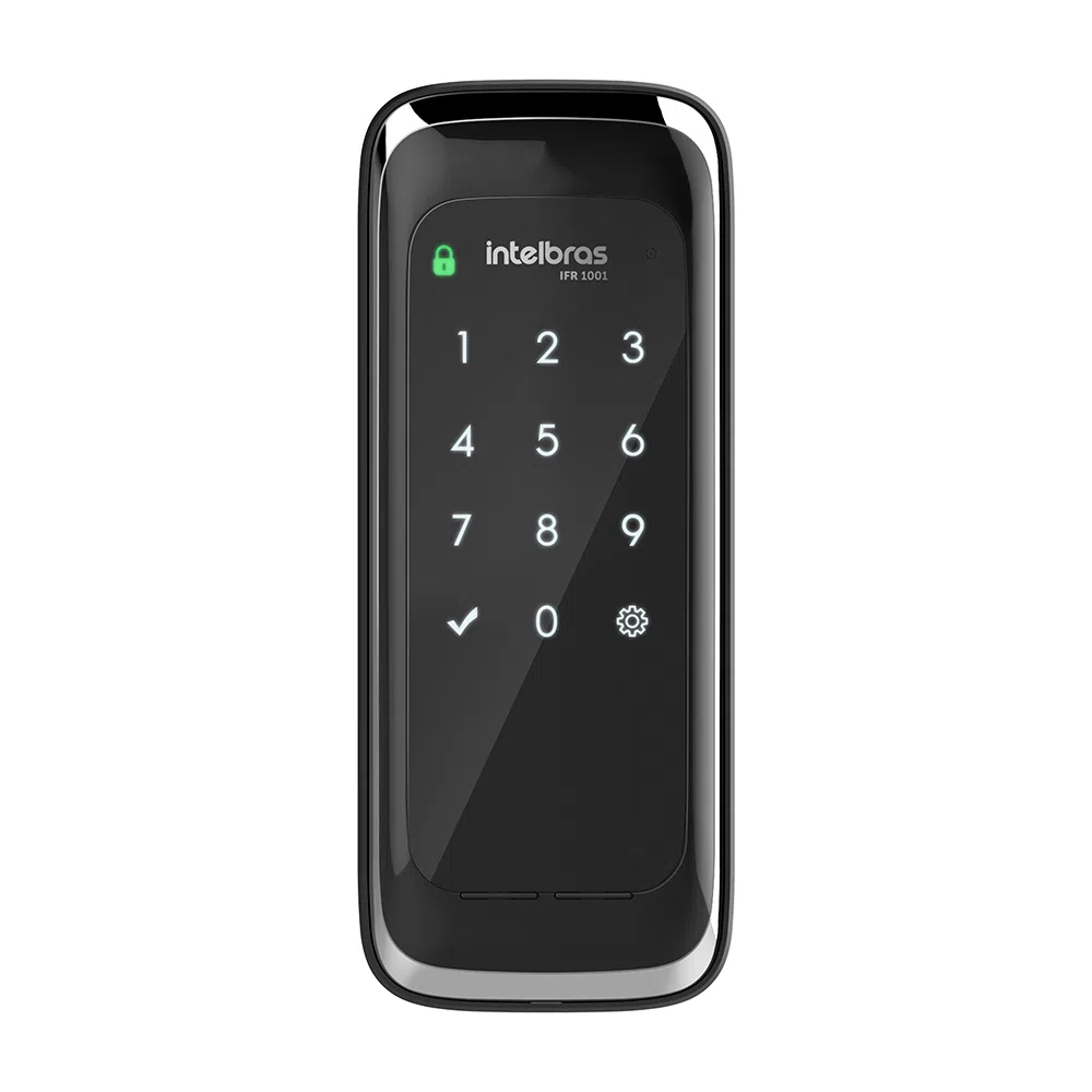 Fechadura Digital Smart de Sobrepor Preto - Intelbras